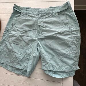 Huk Men's Aqua Athletic Shorts